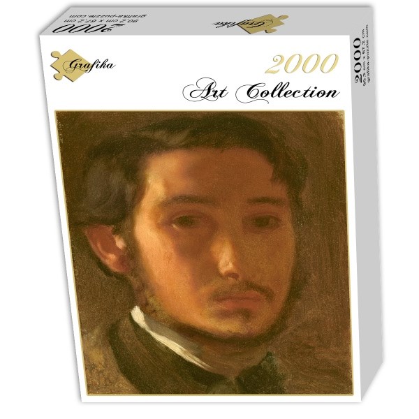 Grafika (01765) - Edgar Degas: "Autoportrait avec Col Blanc, 1857" - 2000 pièces