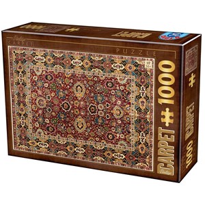D-Toys (76908) - "Vintage Carpet" - 1000 pièces