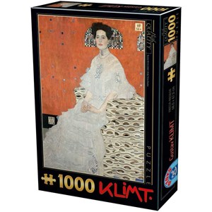 D-Toys (76861) - Gustav Klimt: "Fritza Riedler" - 1000 pièces