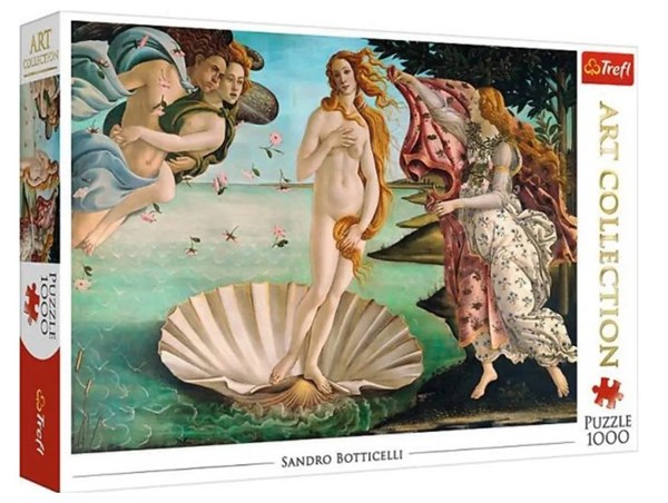 Trefl (10589) - Sandro Botticelli: "La Naissance de Venus" - 1000 pièces