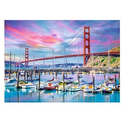 Trefl (27097) - "Golden Gate, San Francisco" - 2000 pièces