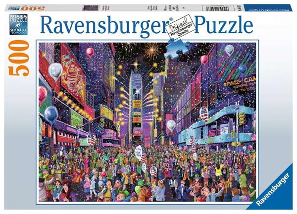 Ravensburger (16423) - "New Years in Times Square" - 500 pièces