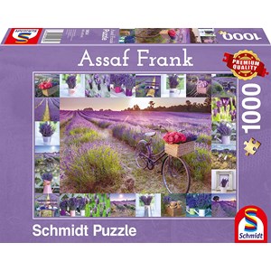 Schmidt Spiele (59634) - Assaf Frank: "The Scent of Lavender" - 1000 pièces