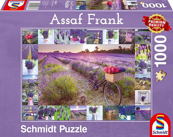 Schmidt Spiele (59634) - Assaf Frank: "The Scent of Lavender" - 1000 pièces