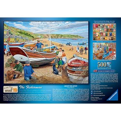 Ravensburger (16414) - Trevor Mitchell: "Happy Days at Work" - 500 pièces