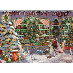 Ravensburger (16534) - "The Christmas Shop" - 500 pièces