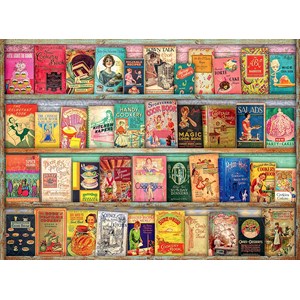 Ravensburger (16412) - Aimee Stewart: "Vintage Cook Books" - 500 pièces