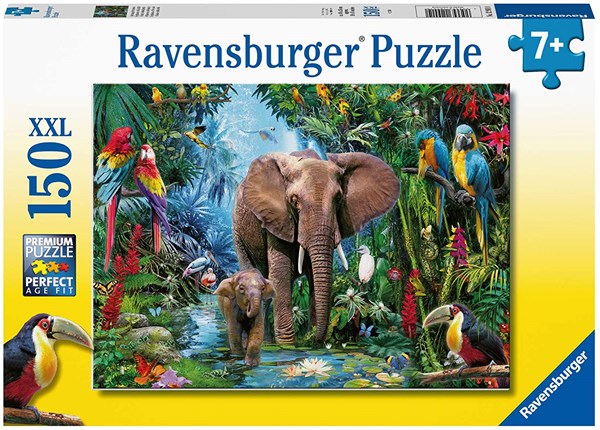 Ravensburger (12901) - "Safari Animals" - 150 pièces