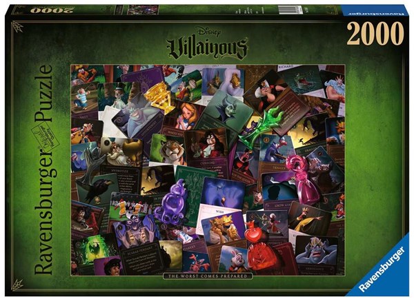 Ravensburger (16506) - "Disney Villainous" - 2000 pièces