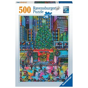 Ravensburger (16424) - "Rockefeller Christmas" - 500 pièces