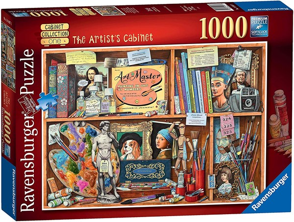Ravensburger (14997) - Geoffrey Tristram: "The Artist Cabinet" - 1000 pièces