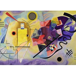 Ravensburger (14848) - Vassily Kandinsky: "Yellow, Red, Blue" - 1000 pièces