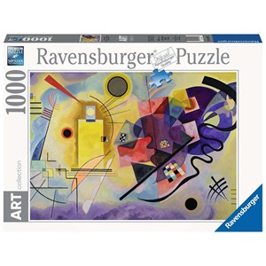 Ravensburger (14848) - Vassily Kandinsky: "Yellow, Red, Blue" - 1000 pièces
