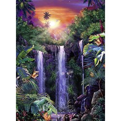 Ravensburger (14840) - "Magical Waterfall" - 500 pièces