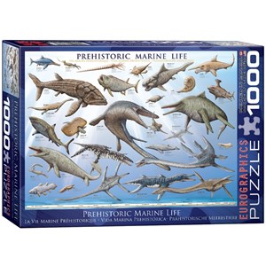 Eurographics (6000-0307) - "Prehistoric Marine Life" - 1000 pièces