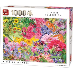 King International (55944) - "Field of Flowers" - 1000 pièces