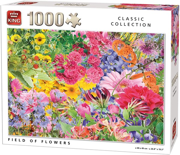 King International (55944) - "Field of Flowers" - 1000 pièces