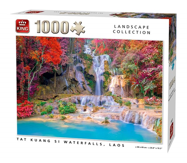 King International (55857) - "Tat Kuang Si Waterfalls Laos" - 1000 pièces