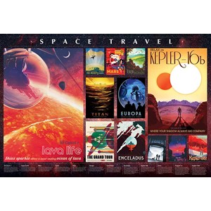 Cobble Hill (89013) - "Space Travel Posters" - 2000 pièces