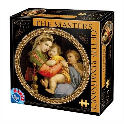 D-Toys (69771) - Raphael: "Madonna della Seggiola" - 525 pièces