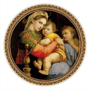 D-Toys (69771) - Raphael: "Madonna della Seggiola" - 525 pièces