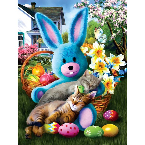 SunsOut (28844) - Tom Wood: "Easter Buddies" - 500 pièces