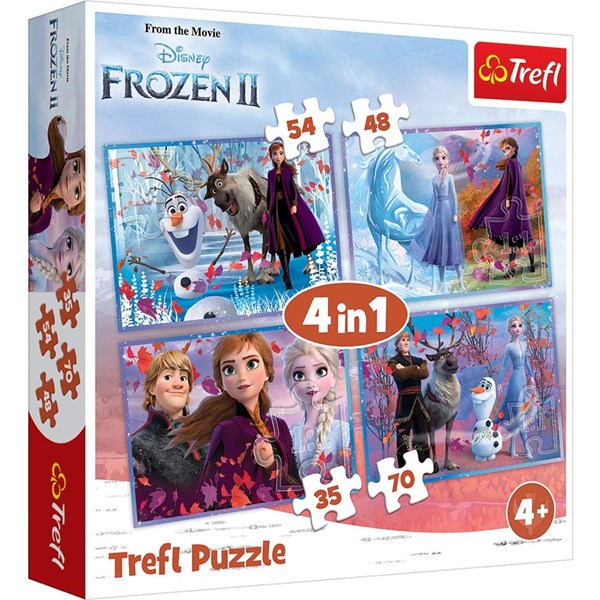 Trefl (34323) - "La Reine des Neiges" - 35 48 54 70 pièces