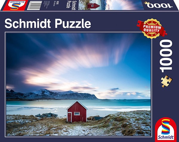 Schmidt Spiele (58395) - "Hut on the Atlantic Coast" - 1000 pièces