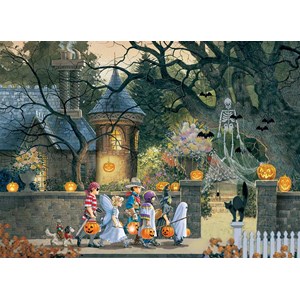 Cobble Hill (85085) - Douglas Laird: "Halloween Buddies" - 500 pièces