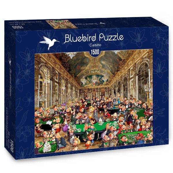 Bluebird Puzzle (70263) - François Ruyer: "Casino" - 1500 pièces