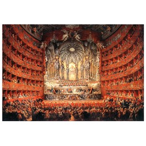 Impronte Edizioni (252) - Giovanni Paolo Panini: "Musical feast given by the cardinal de La Rochefoucauld" - 1000 pièces