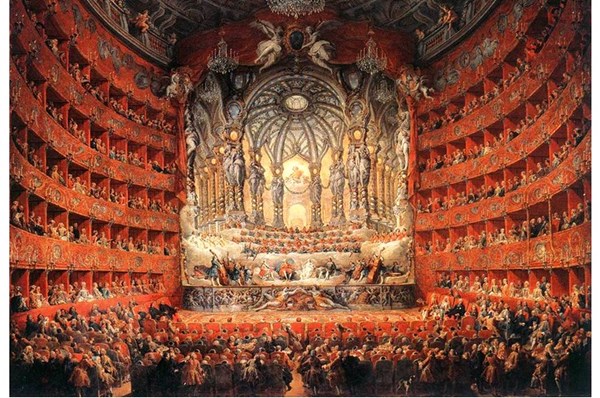 Impronte Edizioni (252) - Giovanni Paolo Panini: "Musical feast given by the cardinal de La Rochefoucauld" - 1000 pièces