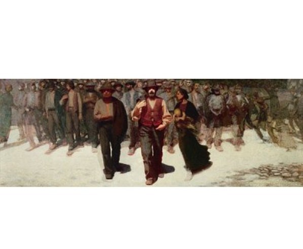 Impronte Edizioni (124) - Giuseppe Pellizza: "La Fiumana" - 1000 pièces