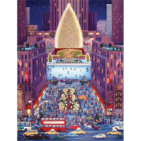 SunsOut (60977) - Kathy Jakobsen: "Rockerfeller Center" - 500 pièces