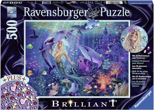 Ravensburger (14993) - "Enchanting Mermaid" - 500 pièces