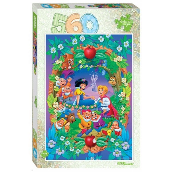 Step Puzzle (78102) - "Blanche-Neige" - 560 pièces