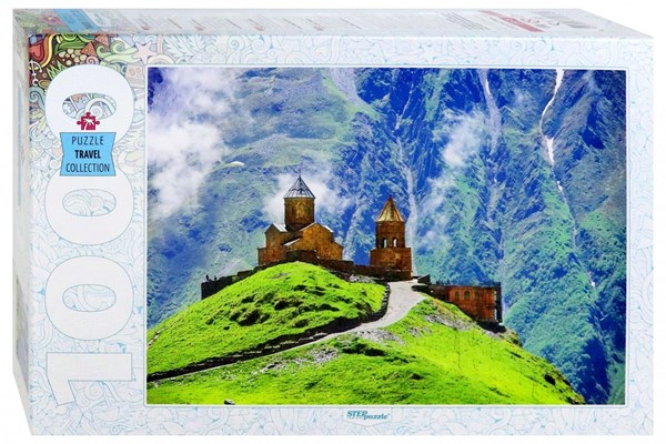 Step Puzzle (79137) - "Église de la Trinité de Guerguéti" - 1000 pièces