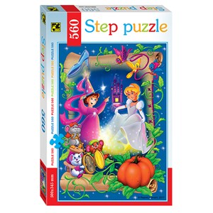 Step Puzzle (78099) - "Cinderella" - 560 pièces