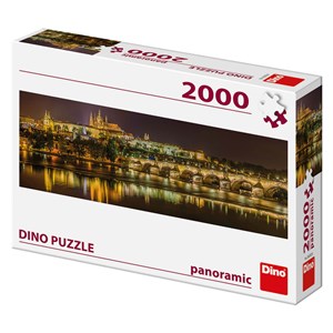 Dino (56202) - "Pont Charles, Prague, République tchèque" - 2000 pièces