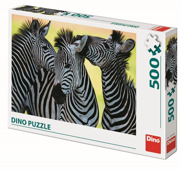 Dino (50226) - "3 Zebras" - 500 pièces