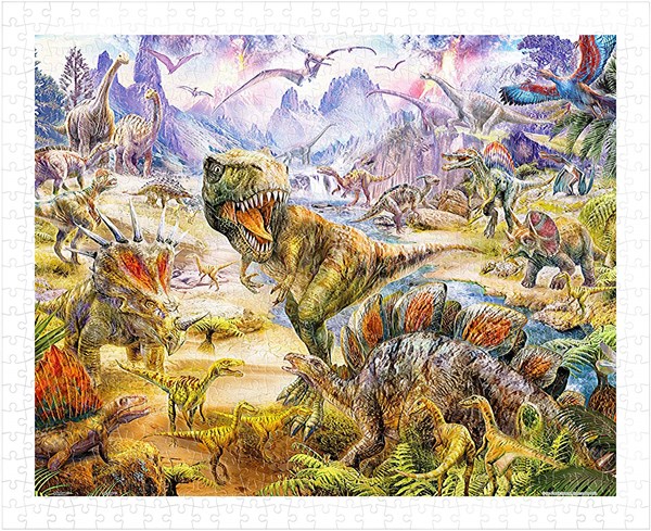 Pintoo (h1919) - Jan Patrik Krasny: "Dinosaurs" - 500 pièces