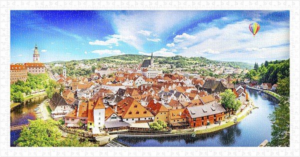 Pintoo (h2025) - "Cesky Krumlov, Czech Republic" - 800 pièces