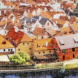 Pintoo (h2025) - "Cesky Krumlov, Czech Republic" - 800 pièces