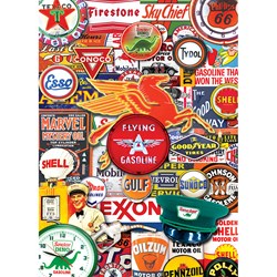 MasterPieces (71815) - "Puzzle in Suitcase, Retro Petrol" - 1000 pièces