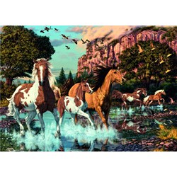 Dino (53264) - "Chevaux" - 1000 pièces