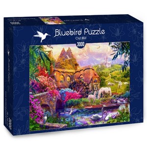 Bluebird Puzzle (70146) - Jan Patrik Krasny: "Old Mill" - 3000 pièces