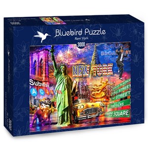 Bluebird Puzzle (70149) - "New York" - 3000 pièces