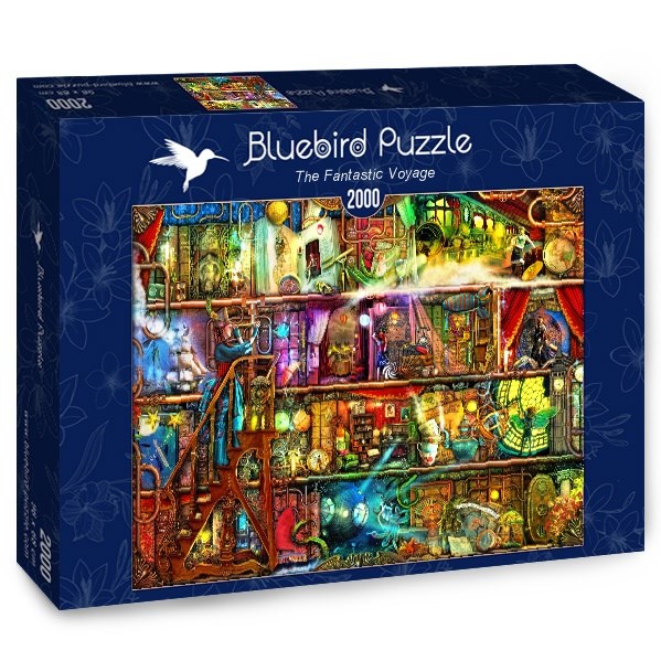 Bluebird Puzzle (70161) - Aimee Stewart: "The Fantastic Voyage" - 2000 pièces