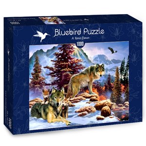 Bluebird Puzzle (70290) - Howard Robinson: "A New Dawn" - 1000 pièces