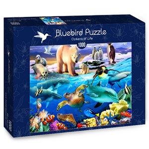 Bluebird Puzzle (70288) - Howard Robinson: "Oceans of Life" - 1000 pièces